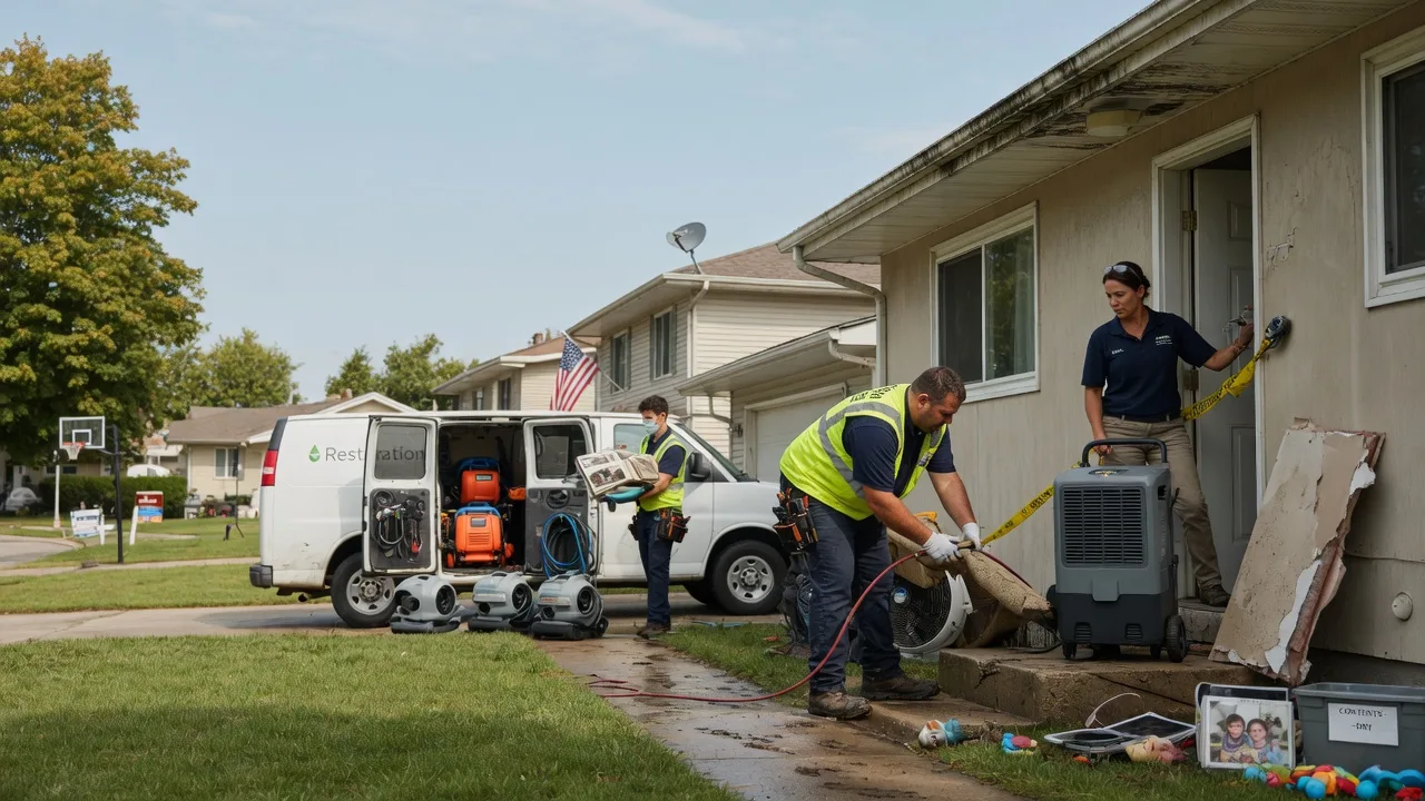 Water Damage Restoration in Addison, TX near me